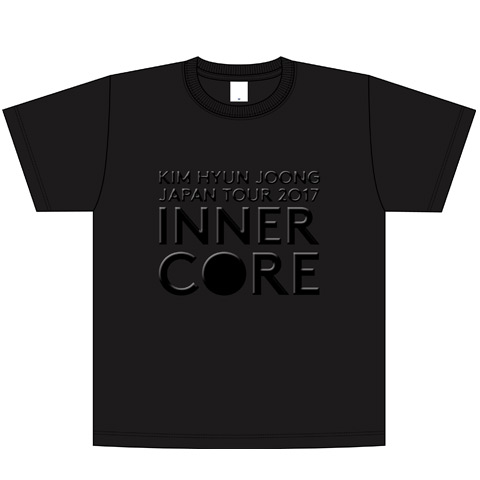 KIM HYUN JOONG JAPAN TOUR 2017“INNER CORE”Tシャツ